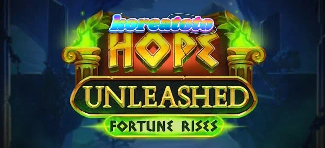 Tampilan visual slot Hope Unleashed Fortune Rises dengan tema kuno dan misterius
